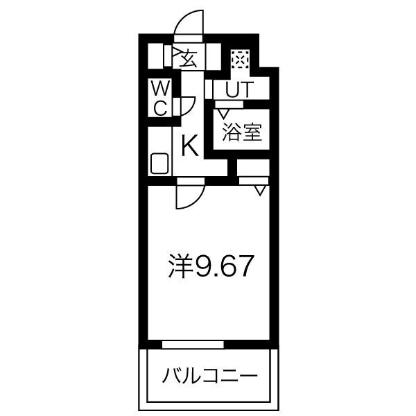 野並駅 徒歩5分 4階の物件間取画像