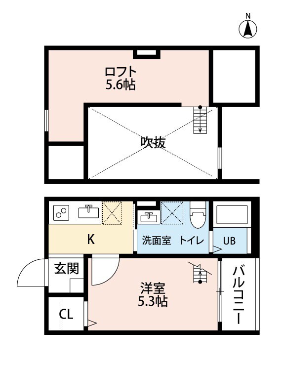 中村公園駅 徒歩2分 1階の物件間取画像