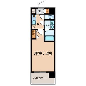 名古屋駅 徒歩7分 5階の物件間取画像