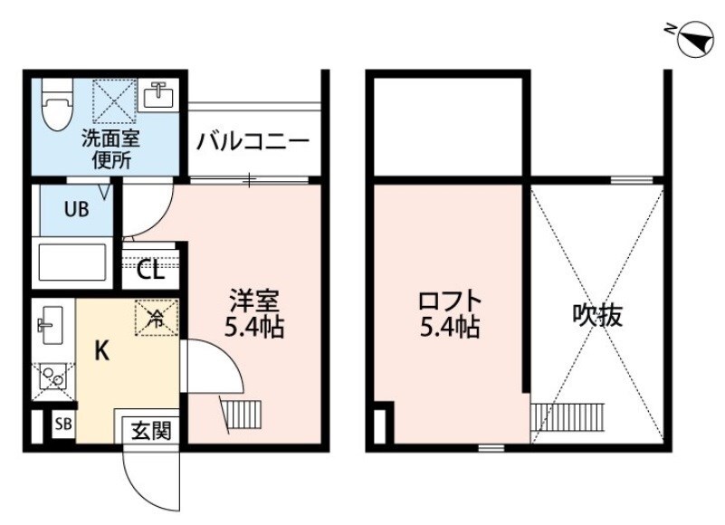 本笠寺駅 徒歩8分 2階の物件間取画像