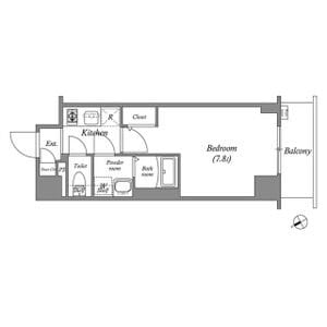 新栄町駅 徒歩6分 5階の物件間取画像