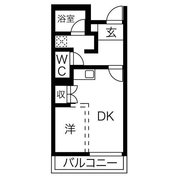 物件間取画像