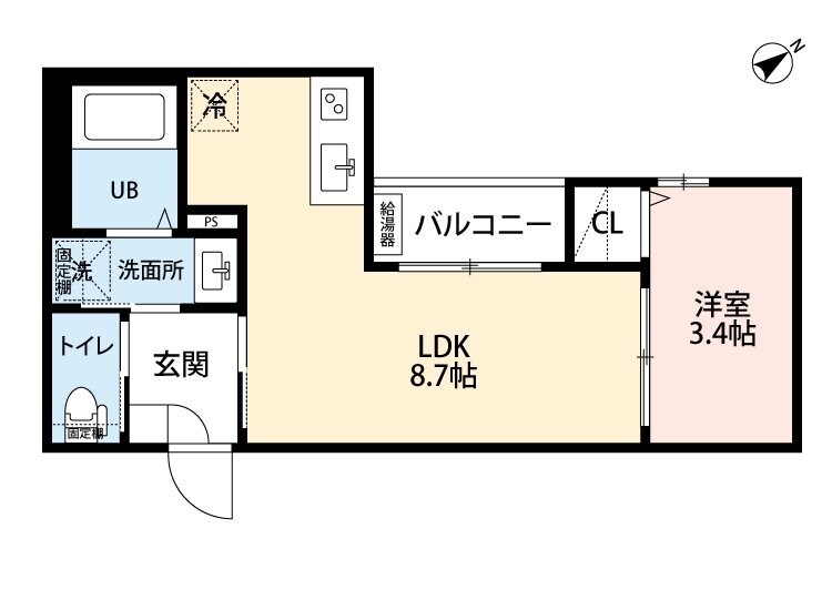 ROBOT HOUSE 守山A棟の物件間取画像