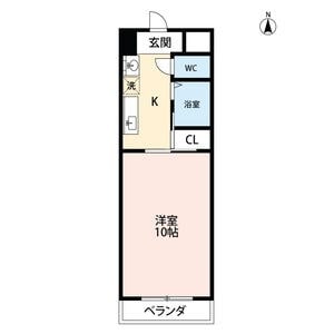 栄生駅 徒歩7分 2階の物件間取画像