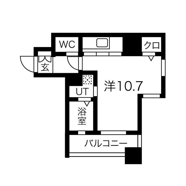 SPACE BEATの物件間取画像