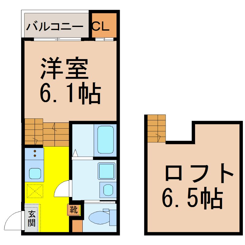 ディアコート青井の物件間取画像