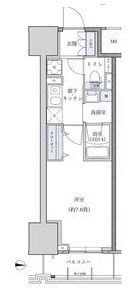 新栄町駅 徒歩8分 11階の物件間取画像