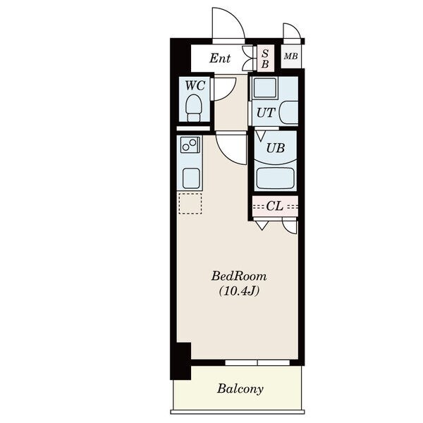 エルスタンザ東別院の物件間取画像