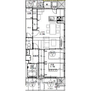 さくらHills ROKUBAN Platinum Residenceの物件間取画像