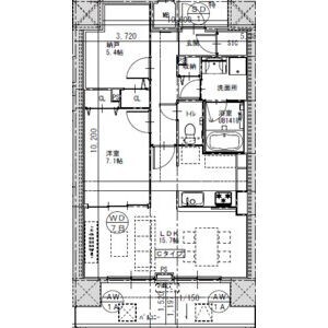 さくらHills ROKUBAN Platinum Residenceの物件間取画像