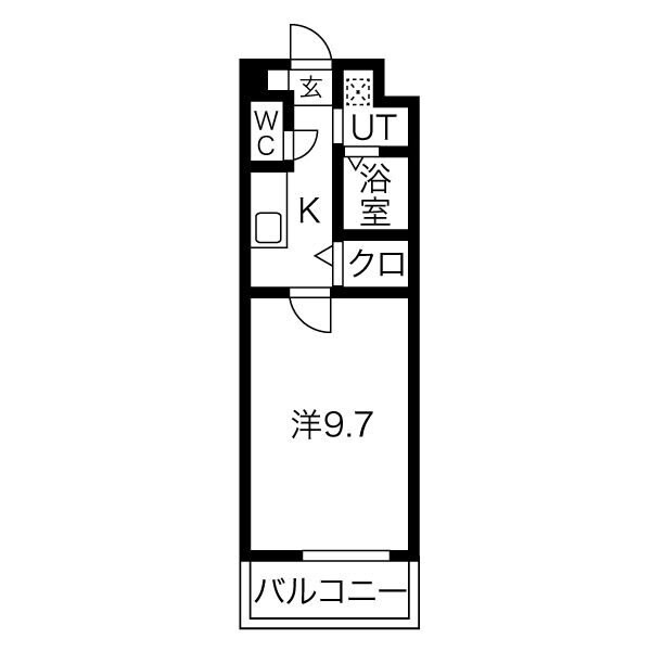 庄内緑地公園駅 徒歩10分 1階の物件間取画像