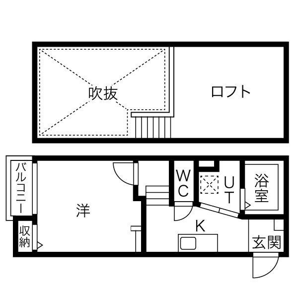 Creo栄生伍番館の物件間取画像