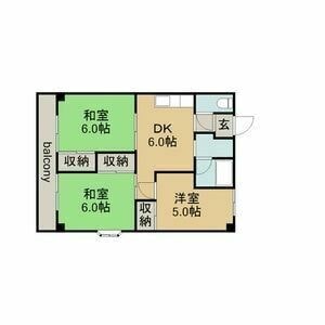 石刀駅 徒歩10分 3階の物件間取画像