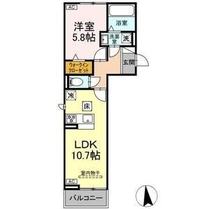 プラムVIの物件間取画像