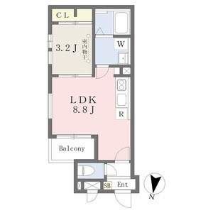 Ｃｈｅｒｉｍ日比野Ｇｒａｃｅの物件間取画像