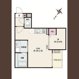 Jack shioike Iの物件間取画像