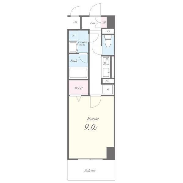 パルファンドゥジョアの物件間取画像