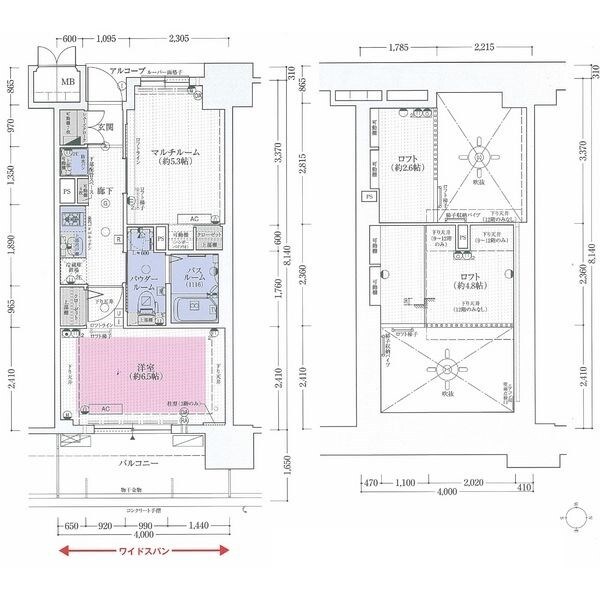 エステムコート名古屋駅前COREの物件間取画像