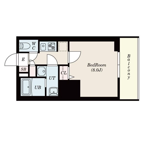 S-RESIDENCE大曽根駅前の物件間取画像