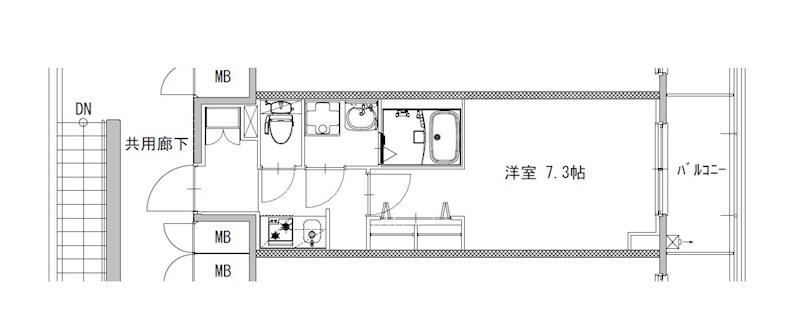 S-RESIDENCE庄内通駅前curereの物件間取画像