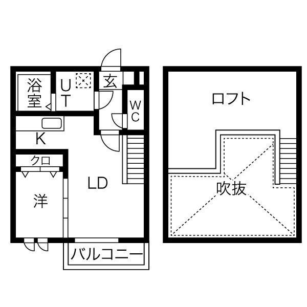 Creo中村公園伍番館の物件間取画像
