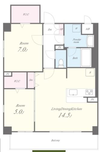グランドガーデンの物件間取画像