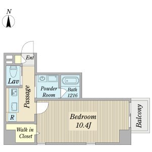 コンフォルト若宮の物件間取画像