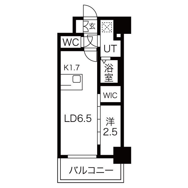 尾頭橋駅 徒歩10分 5階の物件間取画像