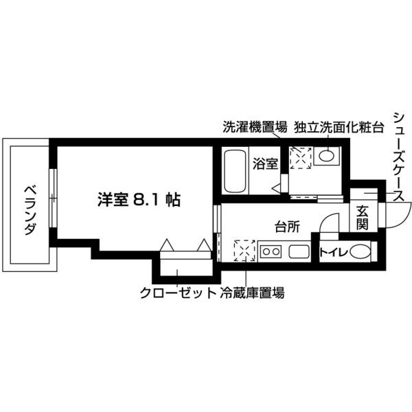 千種駅 徒歩4分 5階の物件間取画像