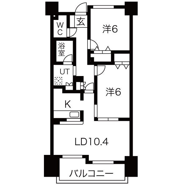 上前津駅 徒歩5分 5階の物件間取画像