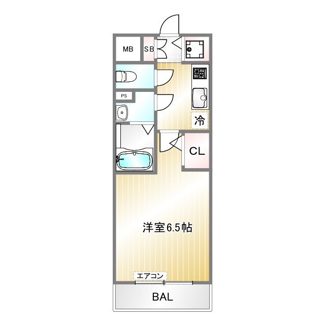 物件間取画像