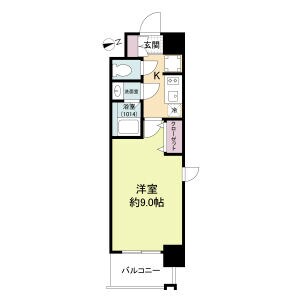 ArtizA堺東の物件間取画像