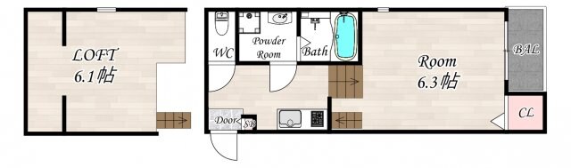 Ｌｅｖａｎｔｅの物件間取画像