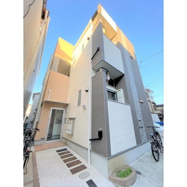 ハーモニーテラス花川の物件外観写真