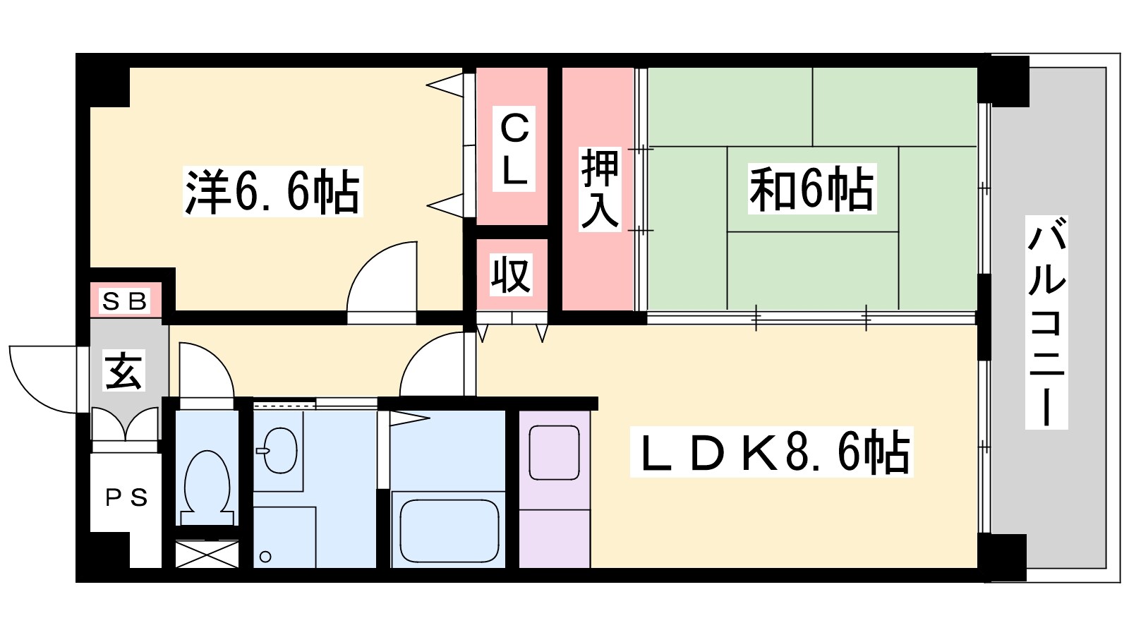 加古川駅 徒歩14分 1階の物件間取画像