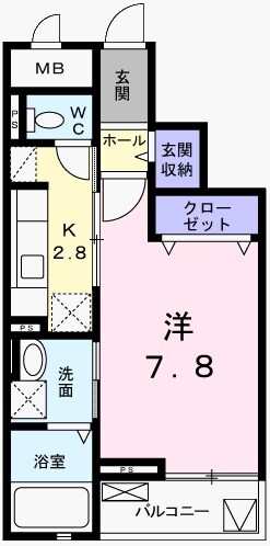 東姫路駅 徒歩12分 3階の物件間取画像