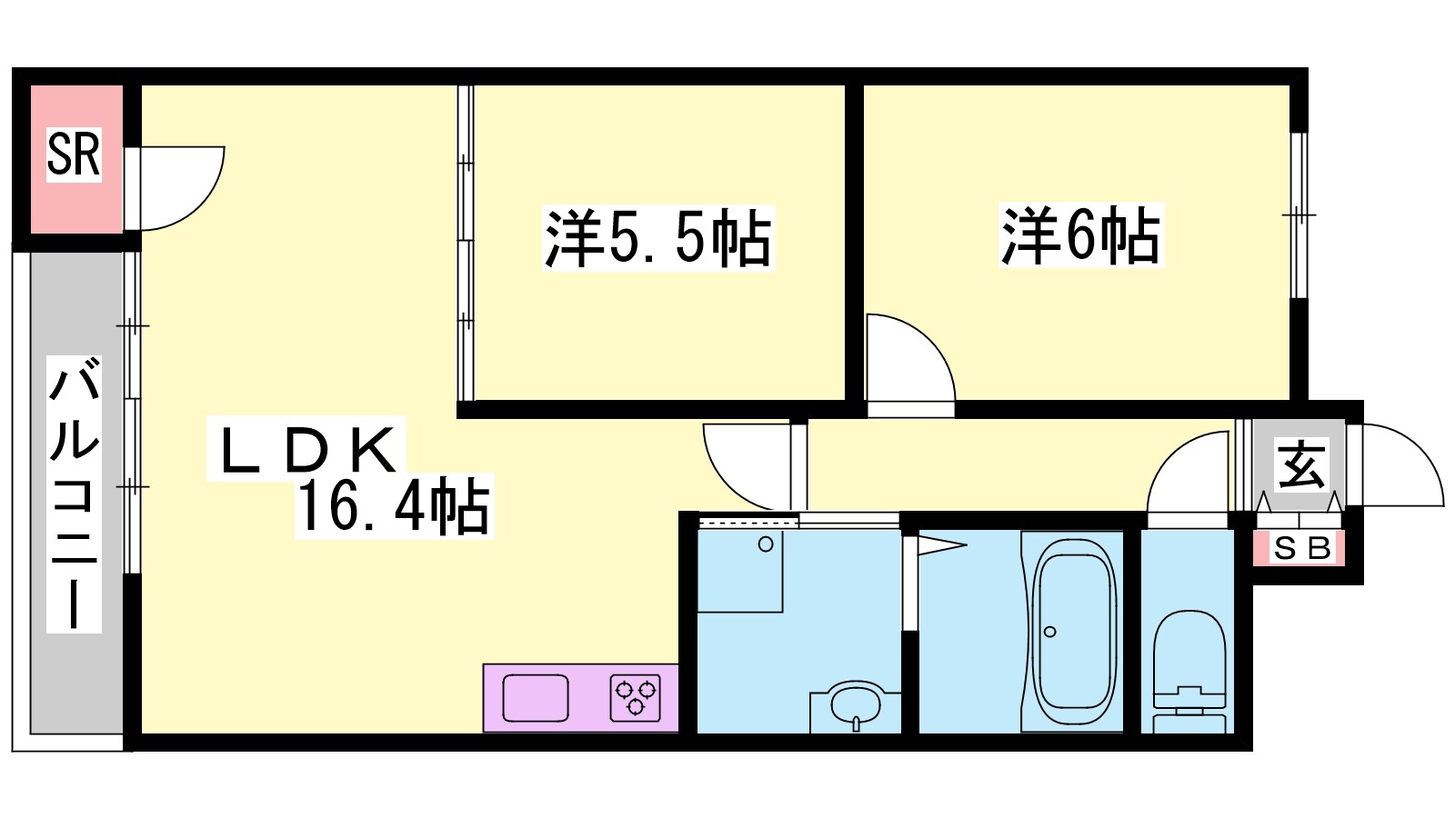 山陽姫路駅 徒歩13分 4階の物件間取画像