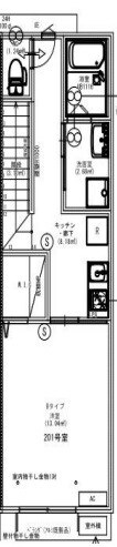 夢前川駅 徒歩7分 2階の物件間取画像