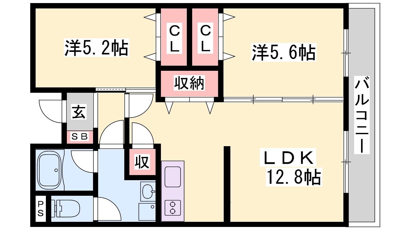 姫路駅 徒歩8分 2階の物件間取画像