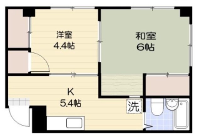 第二コーポ太田屋の物件間取画像