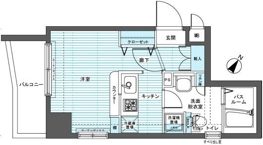 トーシンフェニックス下目黒の物件間取画像