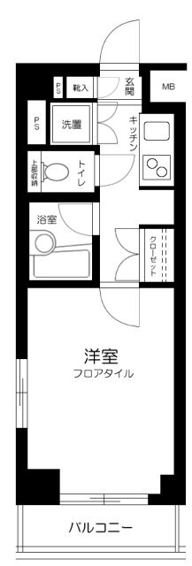 ルーブル渋谷松濤の物件間取画像