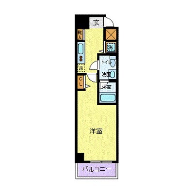 蔵前駅 徒歩2分 12階の物件間取画像