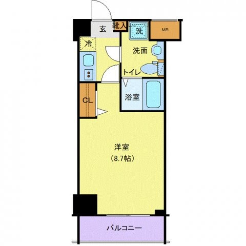 ジェノヴィア西新井大師グリーンヴェールの物件間取画像