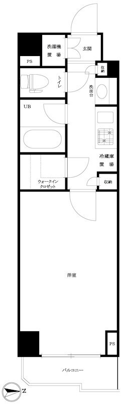 ルーブル桜新町の物件間取画像