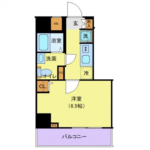 京成立石駅 徒歩9分 7階の物件間取画像