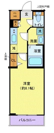 ディアレイシャス池尻大橋の物件間取画像