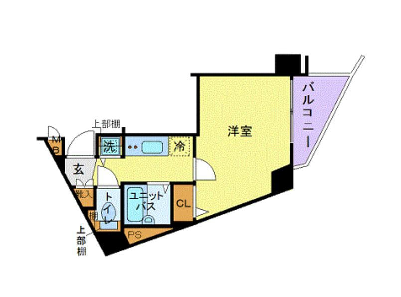 トーシンフェニックス目黒碑文谷の物件間取画像