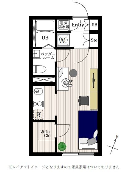 アーバンパーク下北沢の物件間取画像