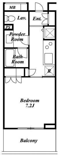 KDXレジデンス白金Ⅱの物件間取画像
